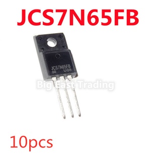 10pcs JCS7N65FB 7N65FB TO-220F 650V 7A,guaranteed quality