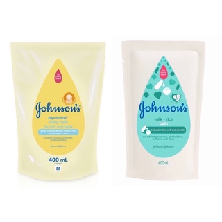 Johnson ‘s Baby Bath 400 ml refill หมดอายุ 2024