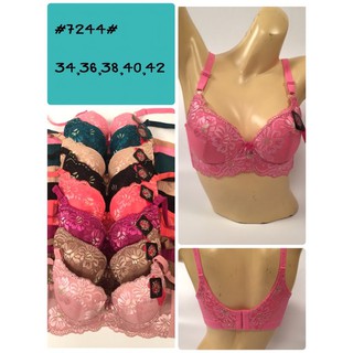 เสื้อชั้นในเก็บเต้า เก็บทรง คัพC [ยี่ห้อNo’s bra 7244]