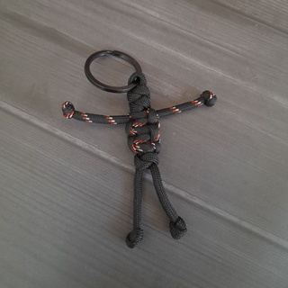 Gantungan พวงกุญแจ ลาย Stickman paracord