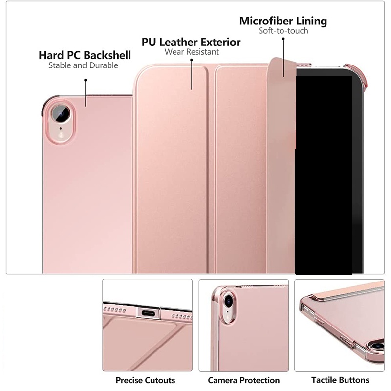 bestcase เคส Mini1/2/3/4/5/6/7 smart case มีแม่เหล็กเปิด-ปิดอัตโนมัติ บางเบา เคสไอแพดมินิ1/2/3/4/5/6/7 สำหรับ ipad mini7