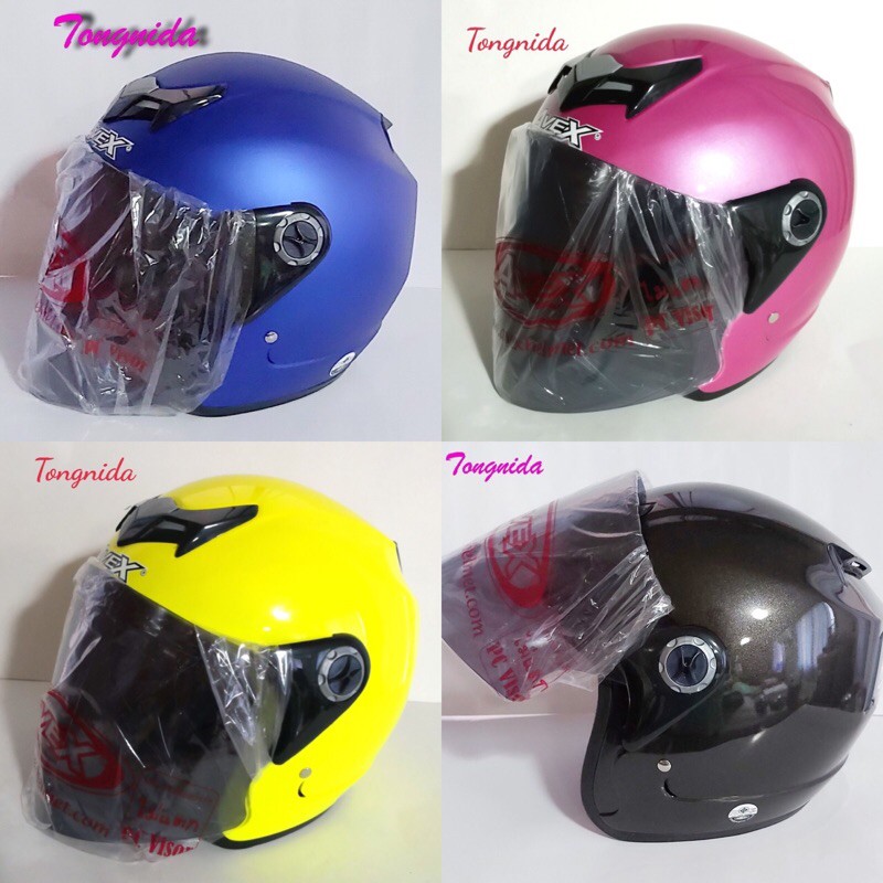 หมวกกันน็อค AVEX Scorpian เปิดหน้า หรือสั่งชิวหน้าสำรอง