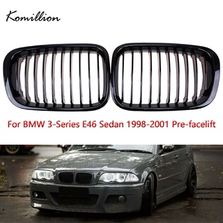 ขายดี ตะแกรงกระจังหน้ารถยนต์ สําหรับ BMW 3-Series E46 Sedan 1998-2001 1 คู่