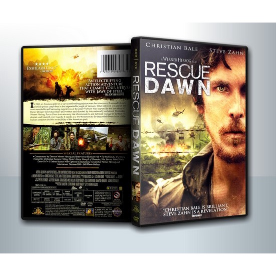 [ DVD Movie มีปก+สกรีนแผ่น-ไม่มีกล่อง ] Rescue Dawn แหกนรกสมรภูมิโหด [ 1 DVD ]