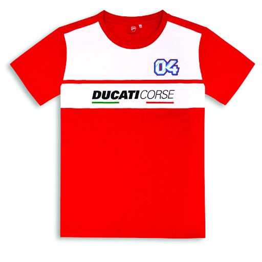 เสื้อDUCATI_D04'18_RED ของแท้เบิกศูนย์