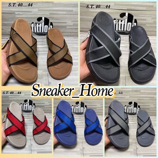 [พร้อมส่ง]รองเท้าแตะ Fitflop รองเท้าแตะสวมสำหรับผู้ชาย Size 40--44