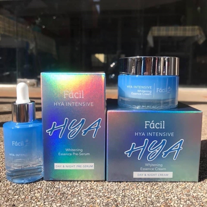 🔥ราคายกเซต🔥Facil HYA ครีมร้อยไหมไฮยา + เซรั่มไฮยา ยกกระชับผิว ฝ้า กระ จุดด่างดำ ‼️ ของแท้ 100% ‼️