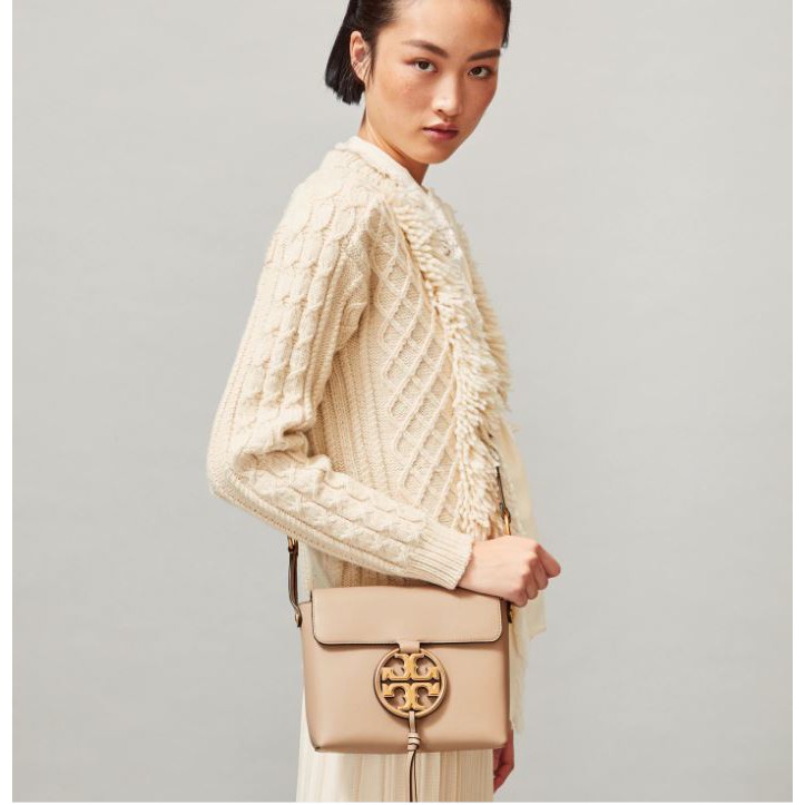 Tory Burch: MILLER METAL CROSSBODY, oryx | Shopee Thailand