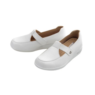 Dortmuend ProSeries JS507 White ส้นสูง 1.25" รองเท้าสุขภาพ รองเท้าหมอ รองเท้าพยาบาล รองเท้าครู รองเท้าเชฟ รองเท้าเดินนาน