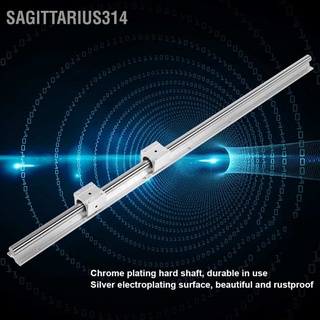 Sagittarius314 เพลารางสไลด์ Sbr20-1000 มม. 2 ชิ้น Sbr20Uu 4 ชิ้น