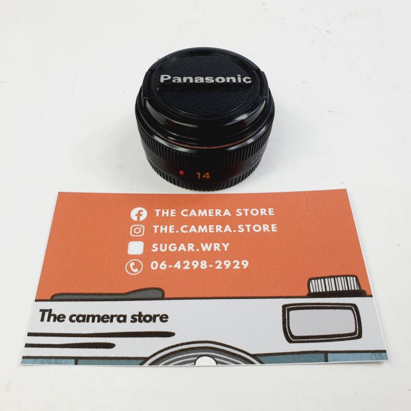 📷 เลนส์ Panasonic 14mm f2.5 สีดำ