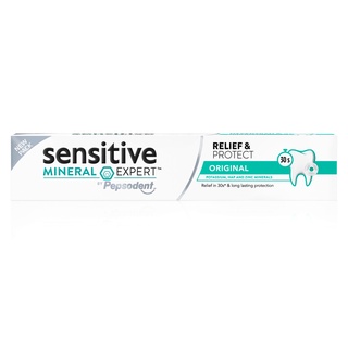 Pepsodent Sensitive Oroginal 100 G.ยาสีฟันเปปโซเดนท์ เซนซิทีฟ  ออริจินัล 100ก.