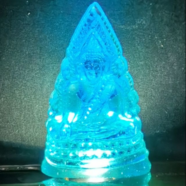 CK SRI WAT SUTANHAT THEP VARARAM (BANGKOK) PHA BUDDHA CHINNARAJ LUANG PROM BE:2493 DD CARD AMULET 99