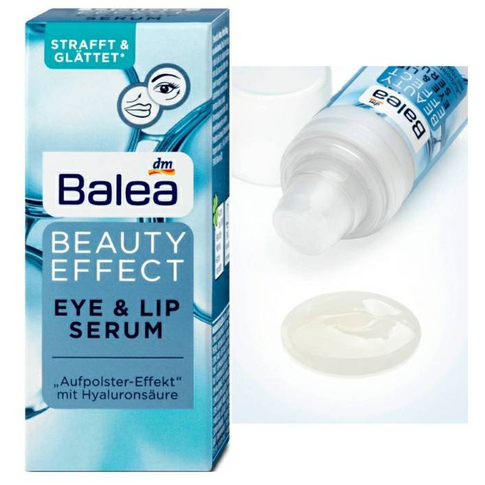 Balea Beauty Effect Eye&amp;Lip Serum
