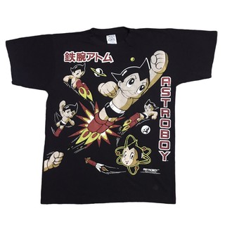 เสื้อยืดโอเวอร์ปริ้น OVP การ์ตูน ฟอกเก่า ASTROBOY’ 90’ Size’ M / L / XL 660฿