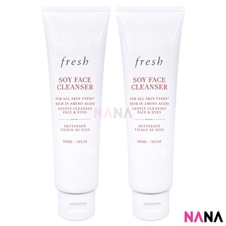 Fresh Soy Face Cleanser 150ml (2pcs) คลีนเซอร์สำหรับใบหน้าสารสกัดจากถั่ว 150 มิลลิลิตร 2 ชิ้น