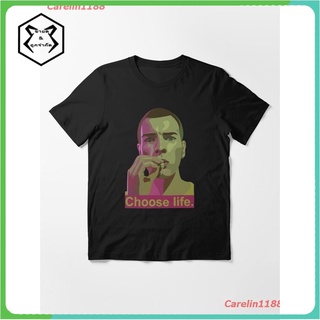 New Choose Life Essential T-Shirt เสื้อยืด ดพิมพ์ลาย เสื้อยืดผ้าฝ้าย คอกลม cotton แฟชั่น discount Unisex