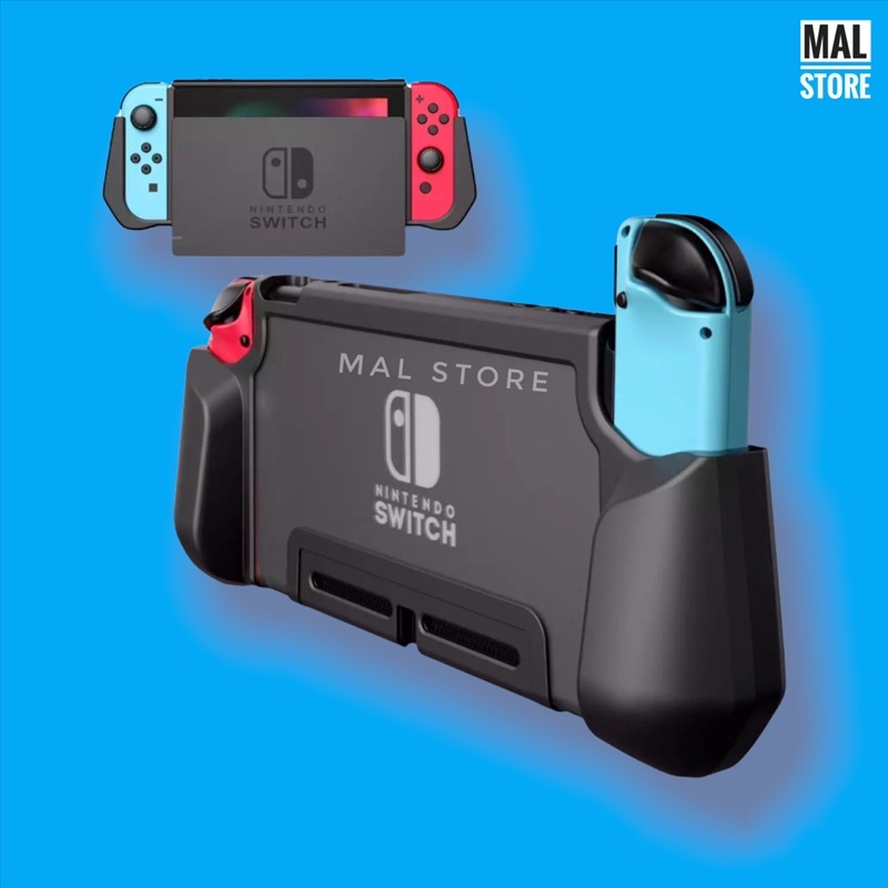 PZOZ Case ป้องกันสําหรับ Nintendo Switch ถอด Joy-Con โดยไม่ต้องถอดเคส และใส่ Dock ได้