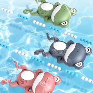 Creativity Children Chain Clockwork Backstroke Little Frog Toy/ Baby Bath Appease Animal Toy