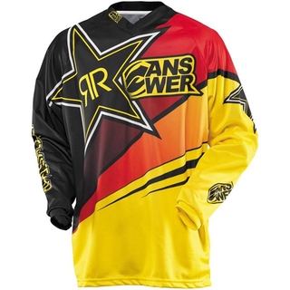 เสื้อกีฬาแขนสั้น ลายทีม Rockstar Energy Pro สําหรับผู้ชาย