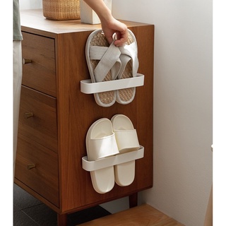 Omocha - (1 ชิ้น) Slipper holder ที่เก็บรองเท้าแตะติดผนัง ติ…