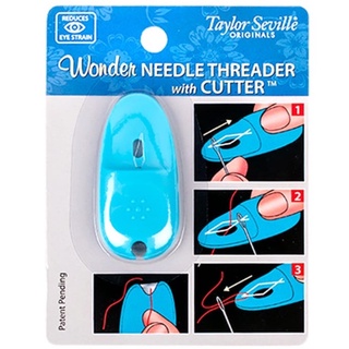 Taylor Seville Wonder Needle Threader/Cutter-ที่สนเข็มและที่ตัดด้ายในด้ามเดียว