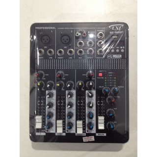 มิกเซอร์ เครื่องผสมสัญญาณเสียง Mixer LXJ MX-4000BT 4 Channel USB BLUETOOTH Player Effect EQ 3 Band 4 Channel