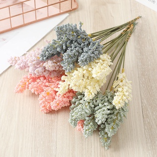 ดอกไม้ปลอม โฟมวานิลลาจําลอง สําหรับตกแต่งบ้าน และสวน