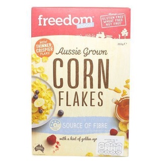 Freedom Foods Corn Flakes Cereal 2620g/ฟรีดอมฟู้ดส์ คอร์นเฟลกส์ซีเรียล 2620g