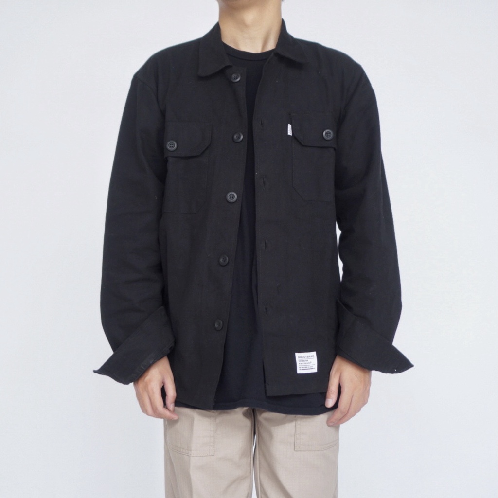 GROOTBAAR CANVAS PARKA JACKET - CHORE JACKET CANVAS - CHORE CANVAS JACKET