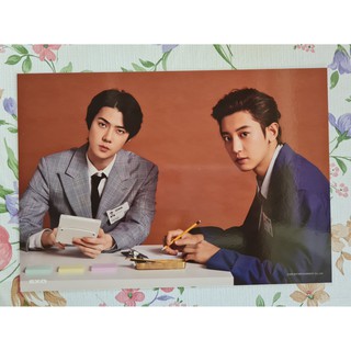 [พร้อมส่ง] โปสเตอร์ A4 เซฮุน ชานยอล Sehun Chanyeol ปฏิทิน EXO 2021 Seasons Greetings Mini Poster