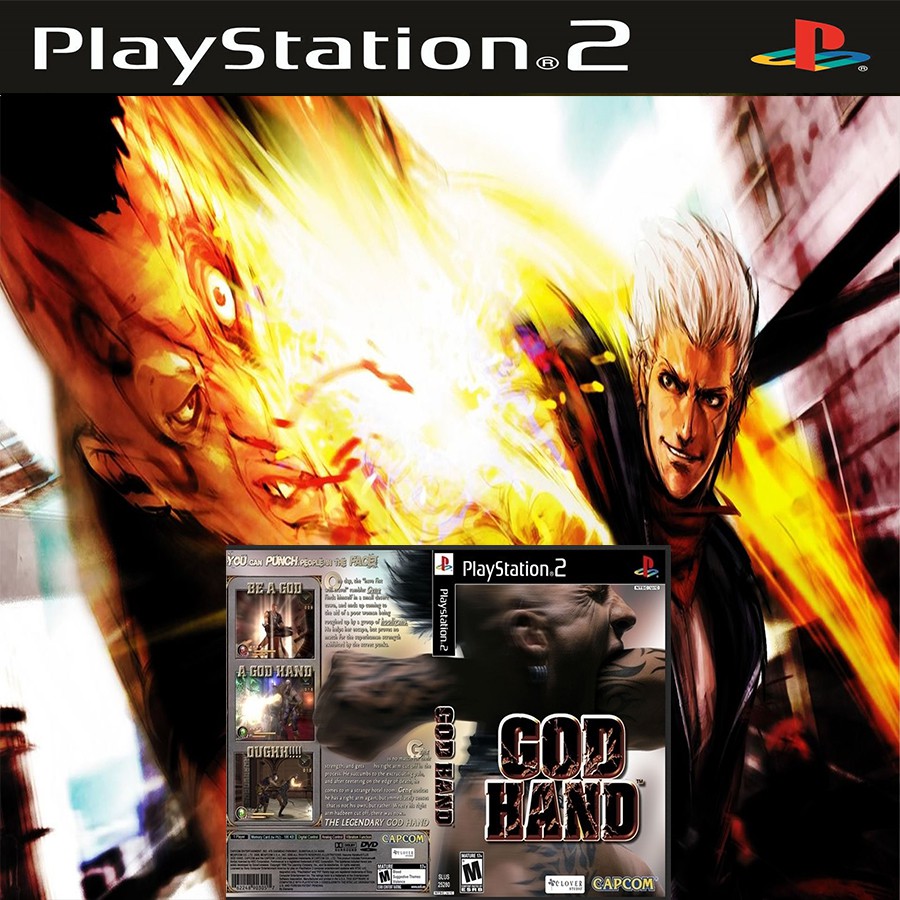 แผ่นเกมส์ PS2 (รับประกัน) God Hand