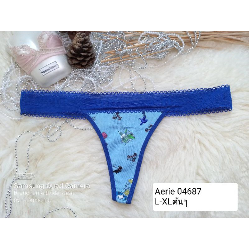 Aerie Size L-XLต้นๆ ชุดชั้นใน/กางเกงใน ทรง จีสตริง(G-string) Aerie04687