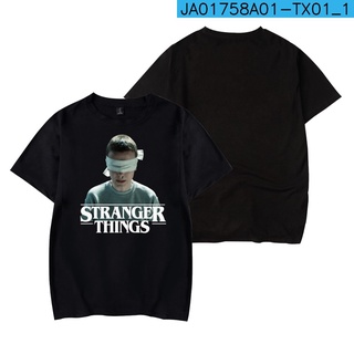 Stranger Thingsเสื้อผ้าคุณผู้หญิงและคุณผู้ชาย เสื้อทีเชิ๊ต เสื้อยืดคอกลมแฟชั่นunisex เสื้อแขนสั้นใส่ได้ทั้งผู้หญิงและชาย