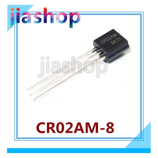 20 ชิ้น CR02AM-8 TO-92 CR02AM8 CR02AM TO92 CR02A ใหม่บนเซมิคอนดักเตอร์ ส่วนประกอบอิเล็กทรอนิกส์