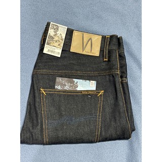 [มือ1แท้ 100%] NUDIE THIN FINN ORG. DRY HEAVY SELVAGE W31 L30