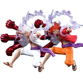 โมเดลฟิกเกอร์ One Piece Action Gear 5 Sun God IU Nika Luffy Figurine Fighting Monkey D Luffy PVC ขนาด 23 ซม. ของขวัญ ของเล่นสะสม สําหรับเด็ก