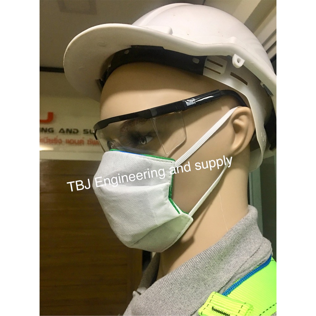 ผ้าปิดจมูก หน้ากาก เสริม คาร์บอน  กรองฝุ่น กรองกลิ่น PM 2.5 (สามารถซักได้)