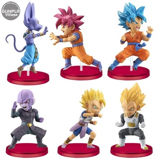 Banpresto (Set 6 กล่อง) WCF Dragon Ball Super World Collectable Figure - Battle of Saiyans Vol.5 4983164172416 (Figure)