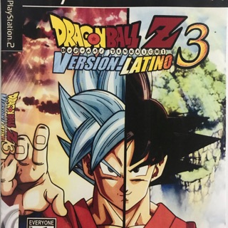 แผ่นเกมส์ ps2 Dragon Ball Z Budokai Tenkaichi 3 version latino