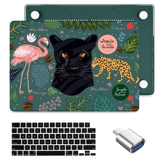 เคสคีย์บอร์ด และตัวป้องกัน Tpye-C เป็น USB 3.0 สําหรับ MacBook Pro M2 13 14 16 A2338 A2442 A2485 M1 Air 13 A2337 Trackpad A2251 A2179 A1706 A1466