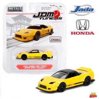 โมเดลรถ 2002 HONDA NSX TYPE-R JAPAN SPEC -WIDEBODY งาน JADA JDM TUNERS โมเดลรถเหล็ก สเกล1/64 ลิขสิทธิ์แท้