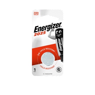 ถ่านกระดุม Energizer Lithium battery 3V รุ่น CR2025 (DL2025) แท้ศูนย์