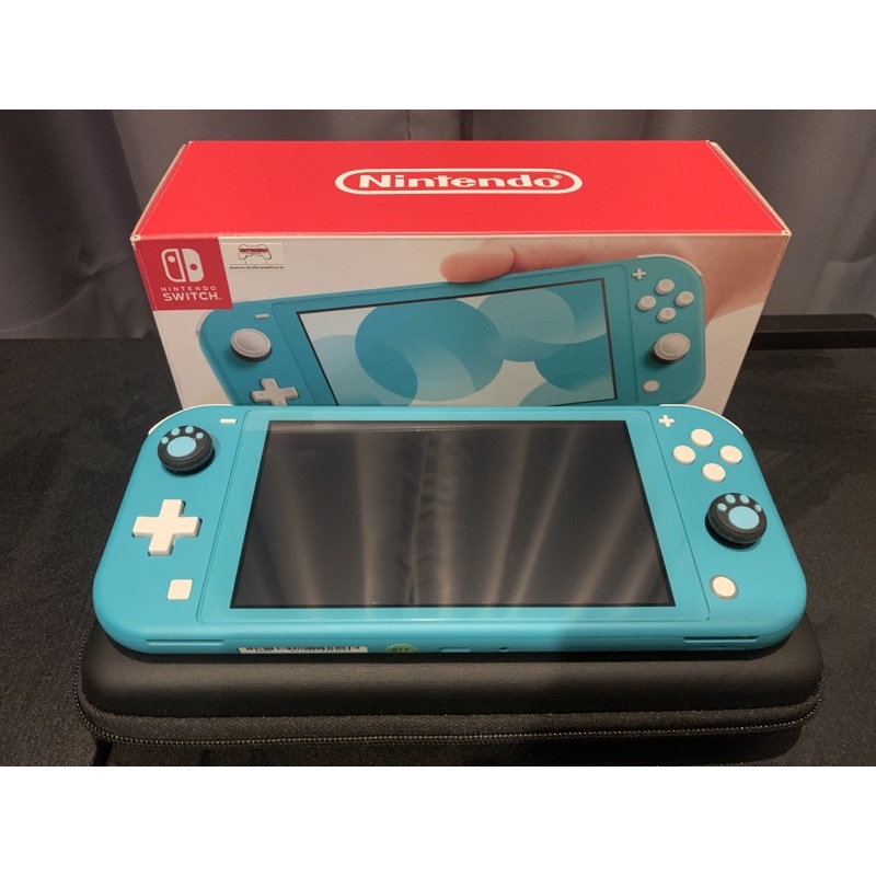 (มือ 2 มีประกัน)Nintendo Switch Lite : Nintendo Switch Lite สีฟ้า Turquoise มือสอง