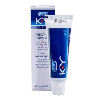 K-Y gel เควาย เจลหล่อลื่น  K Y gel เจลหลื่อลื่นสูตรน้ำ 15กรัม 50 กรัม Exp.16/11/22