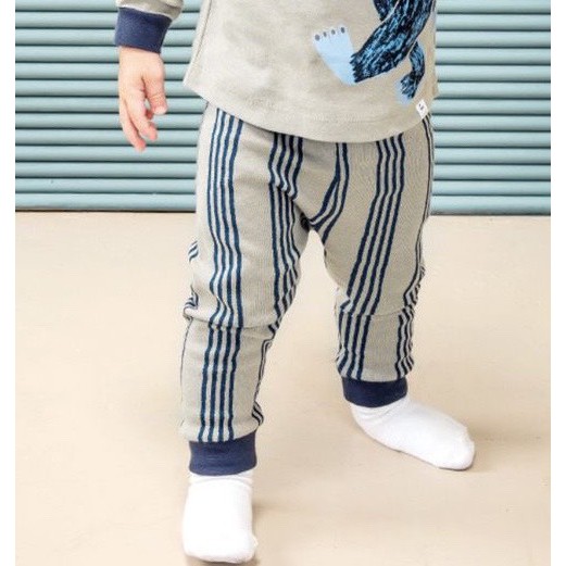 กางเกงกุ๊นผ้าคอตตอนเนื้อหนาพิม ฮ่า1437 (4สี)