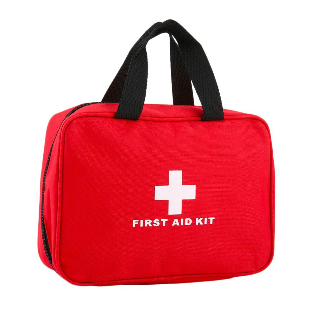 ชุดปฐมพยาบาล：ortable First Aid Kit Outdoor Caming Medical Bag Survival