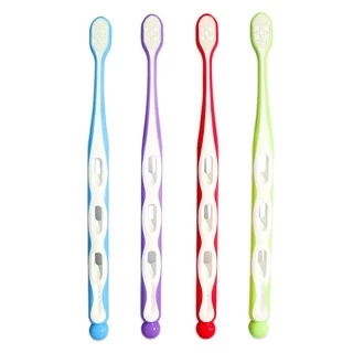 Dr.RAY Blizzard แปรงสีฟันระดับSoft มีแผ่นแปรงลิ้นที่หลังหัวแปรง No.Y6