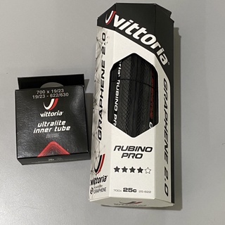 ยางนอกเสือหมอบ Vittoria Rubino Pro G2.0 พร้อมยางใน