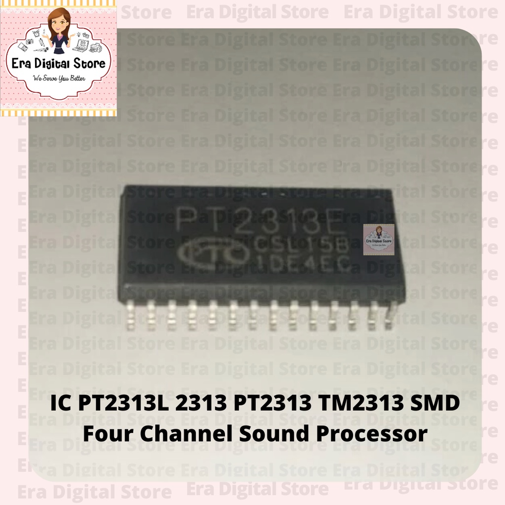 IC PT2313L TM2313 2313 PT2313 โปรเซสเซอร์เสียงสี่ช่อง SMD